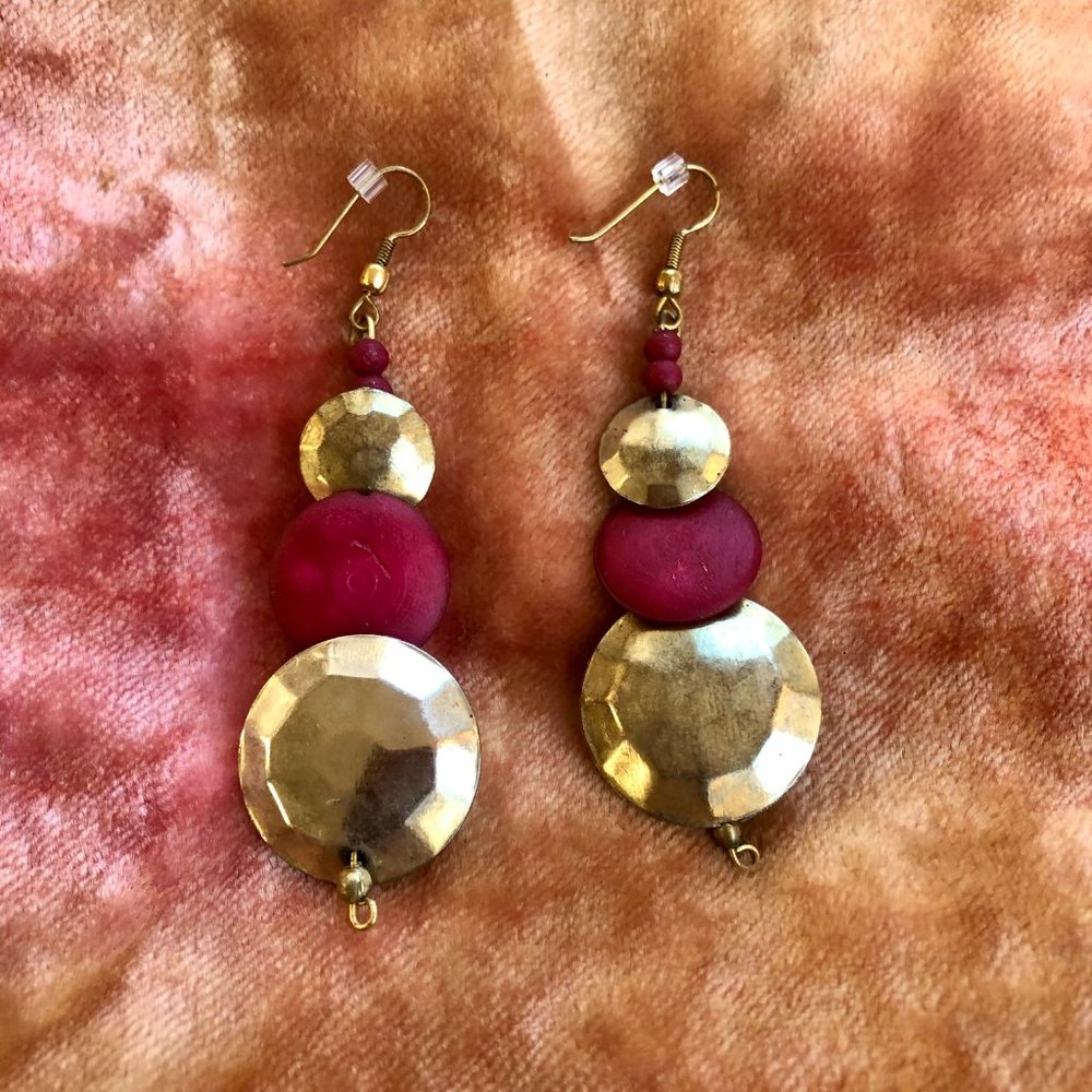 True Vintage 80s Bangle Earrings